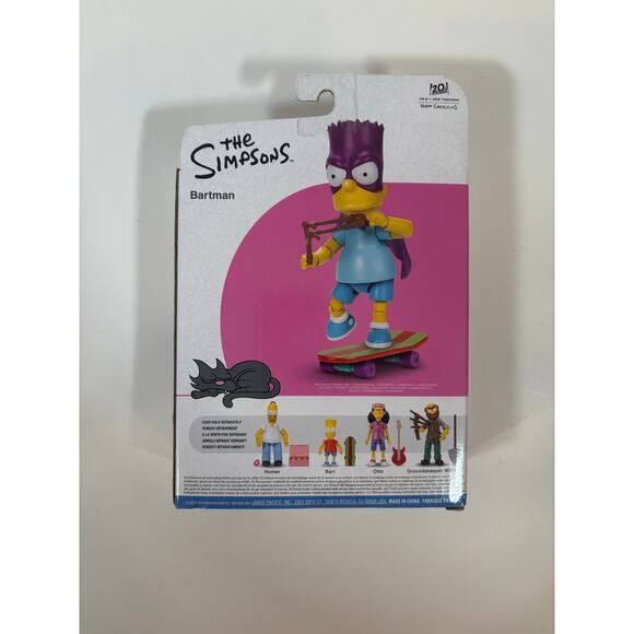 The Simpsons Bartman Action Figure – Jakks Pacific 2024 – New in Box - Picture 3 of 10